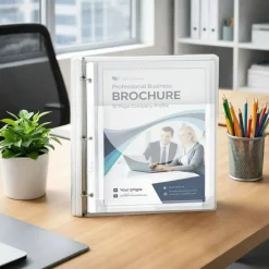 C-Line Super Capacity Super Heavyweight Vinyl Sheet Protectors with Tuck-In Flap - Clear, Top Loading, 11 x 8-1/2, 10/PK, 61027