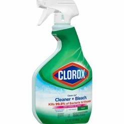 Clorox Clean-Up Multi-Surface Cleaner with Bleach, Original Scent, 32 oz Spray Bottle, 9/Carton