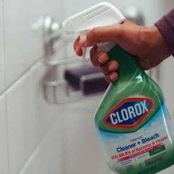 Clorox Clean-Up Multi-Surface Cleaner with Bleach, Original Scent, 32 oz Spray Bottle, 9/Carton