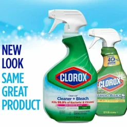 Clorox Clean-Up Multi-Surface Cleaner with Bleach, Original Scent, 32 oz Spray Bottle, 9/Carton