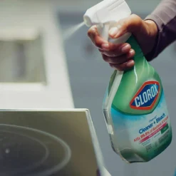 Clorox Clean-Up Multi-Surface Cleaner with Bleach, Original Scent, 32 oz Spray Bottle, 9/Carton