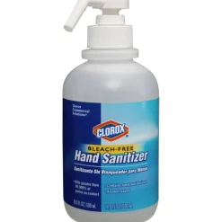 Clorox Commercial Solutions Hand Sanitizer - 16.9 fl oz (500 mL) - Pump Bottle Dispenser - Kill Germs - Hand - Moisturizing - Clear - Non-sticky, Non-greasy - 12 / Carton