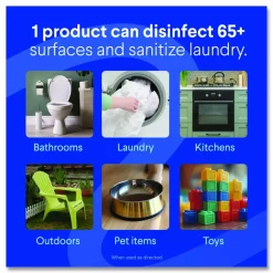 Clorox Concentrated Regular Disinfecting Bleach, Unscented, 11 oz Bottle, 28/Carton