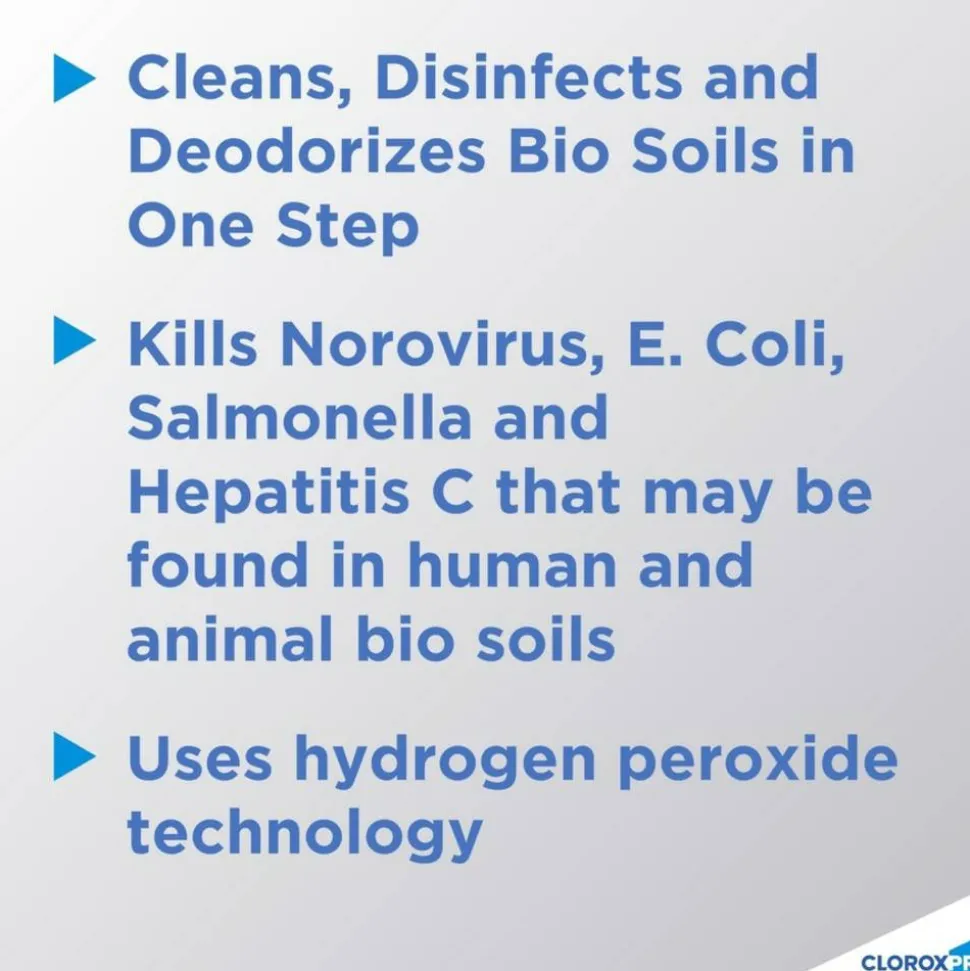 Clorox Disinfecting Bio Stain and Odor Remover, Fragranced, 32 oz Spray Bottle