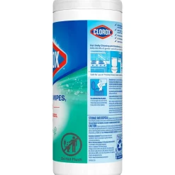 Clorox Disinfecting Bleach Free Cleaning Wipes, Fresh Scent, 35 Wipes Per Canister, Box Of 12 Canisters