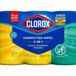 Clorox Disinfecting Bleach Free Cleaning Wipes Value Pack - For Multi Surface, Multipurpose - Ready-To-Use - Wipe