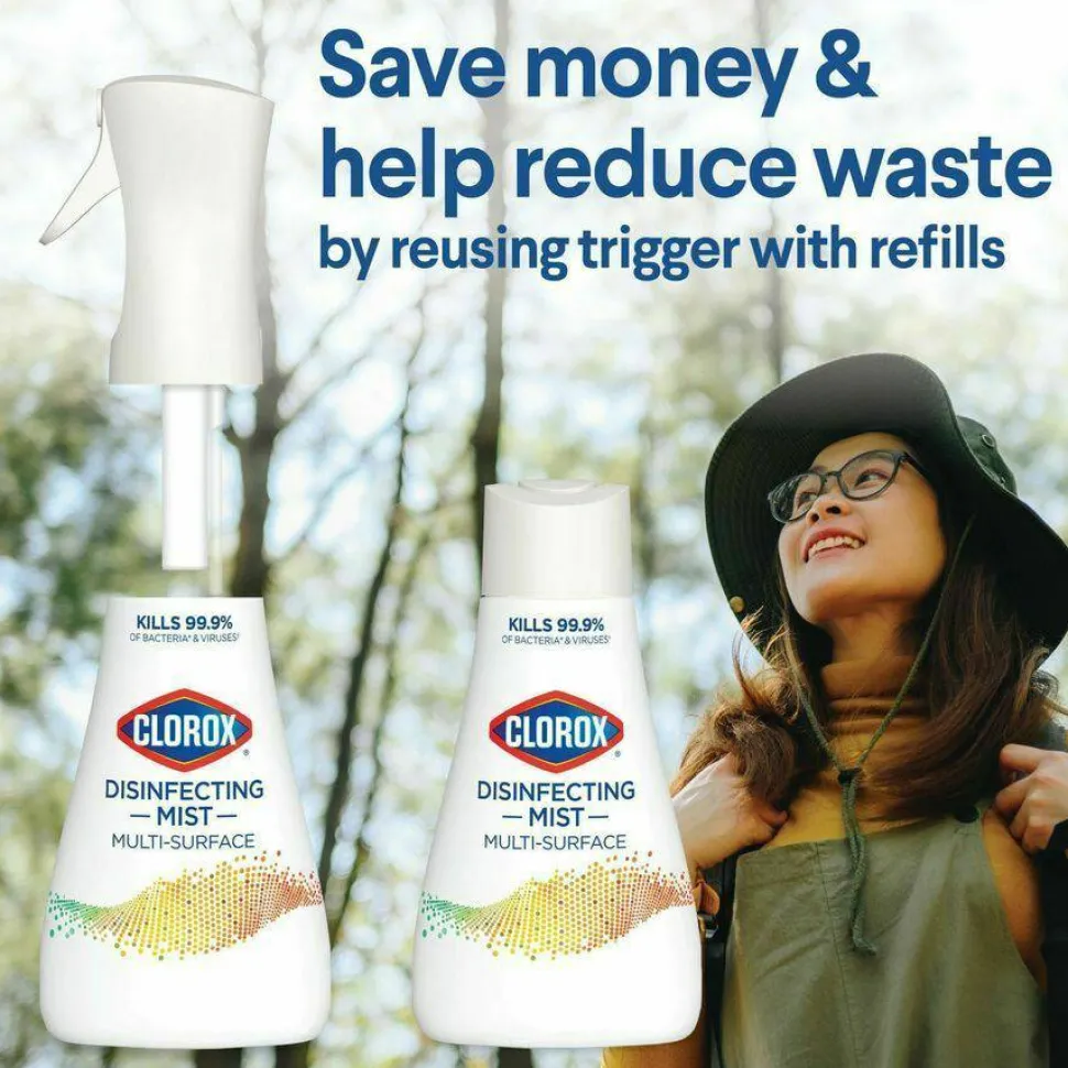 Clorox Disinfecting, Sanitizing & Antibacterial Mist Refill