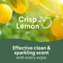 Clorox Disinfecting Wipes, Bleach Free Cleaning Wipes – Crisp Lemon - 35 Count (01594)