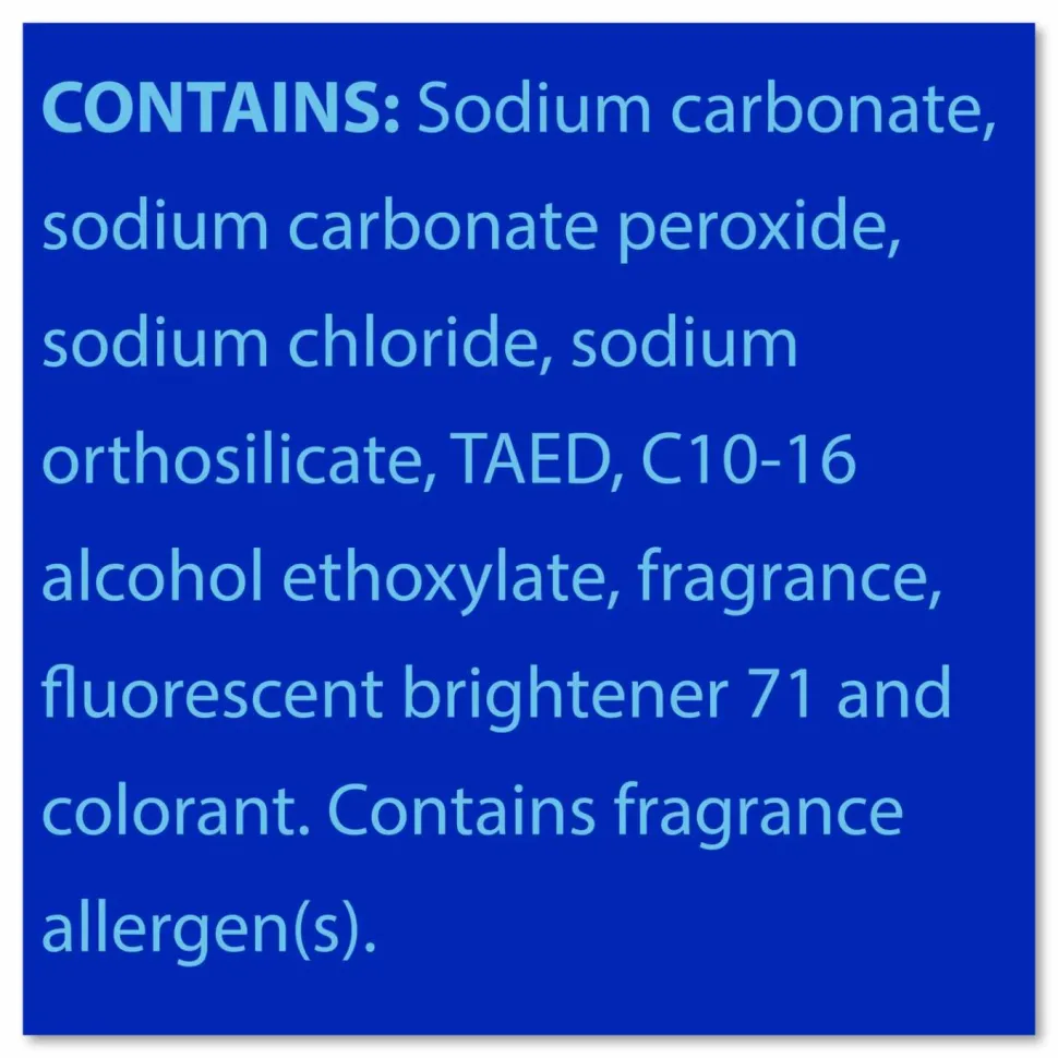 Clorox 2 for Colors Stain Remover and Color Brightener Powder, Original Scent, 49.2 oz Box, 4/Carton