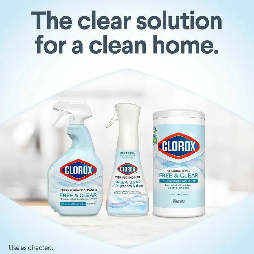Clorox Free & Clear Cleaning Wipes