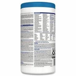 Clorox Healthcare Bleach Germicidal Wipes, 150 Wipes Per Canister, Case Of 6 Canisters