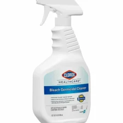 Clorox Healthcare Bleach Germicidal Cleaner Spray, 32 Ounces Each (Pack of 6)