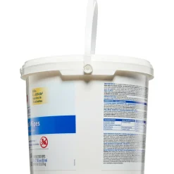 Clorox Healthcare Bleach Germicidal Wipes, 1-Ply, 12 x 12, Unscented, White, 110/Bucket, 2 Buckets/Carton