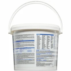 Clorox Healthcare Bleach Germicidal Wipes, 1-Ply, 12 x 12, Unscented, White, 110/Bucket, 2 Buckets/Carton