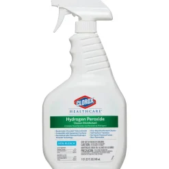 Clorox Healthcare Hydrogen-Peroxide Disinfecting Cleaner, 22 Oz Bottle