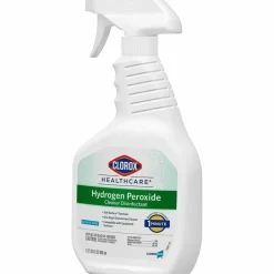 Clorox Healthcare Hydrogen-Peroxide Disinfecting Cleaner, 22 Oz Bottle