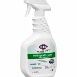 Clorox Healthcare Hydrogen-Peroxide Disinfecting Cleaner, 22 Oz Bottle