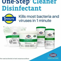 Clorox Healthcare Hydrogen Peroxide Wipes, Canister Of 155 Wipes