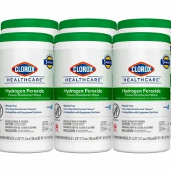 Clorox Healthcare Hydrogen Peroxide Cleaner Disinfectant Wipes - 5.75