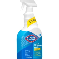 CloroxPro Anywhere Daily Disinfectant and Sanitizer, 32 FL Oz Spray Bottle