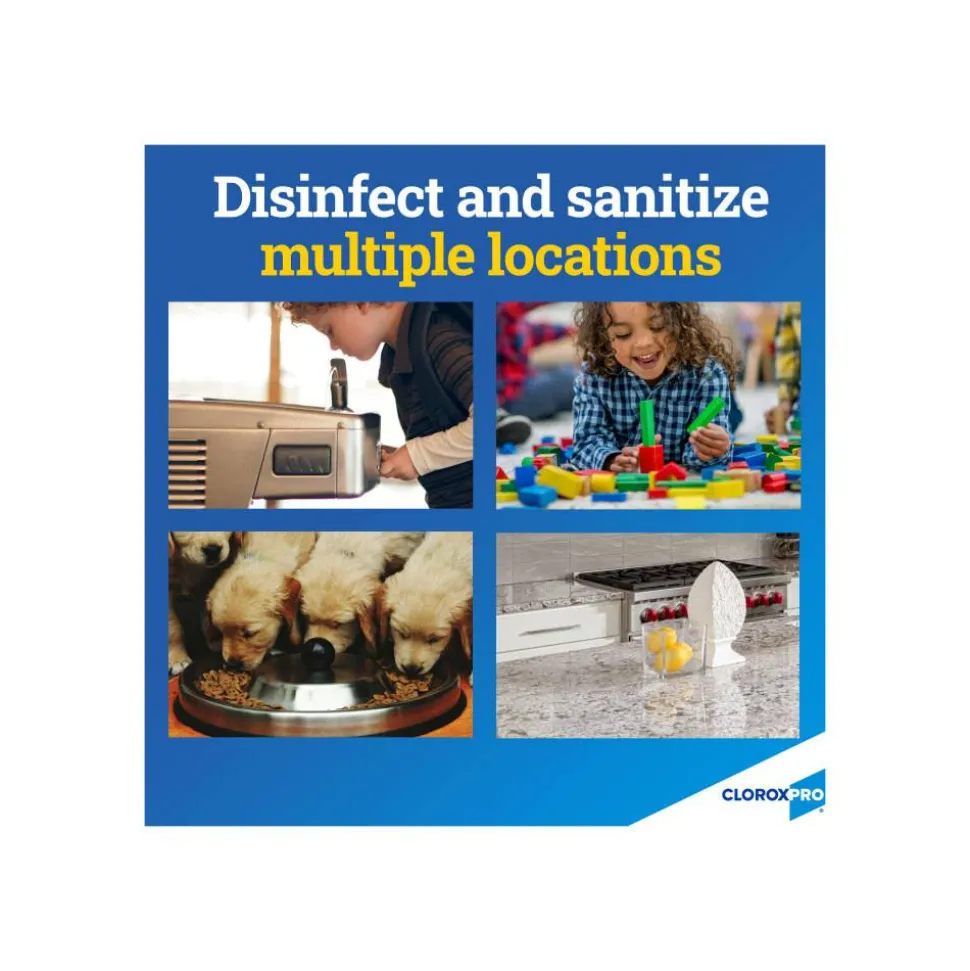 CloroxPro Anywhere Daily Disinfectant and Sanitizer, 32 FL Oz Spray Bottle