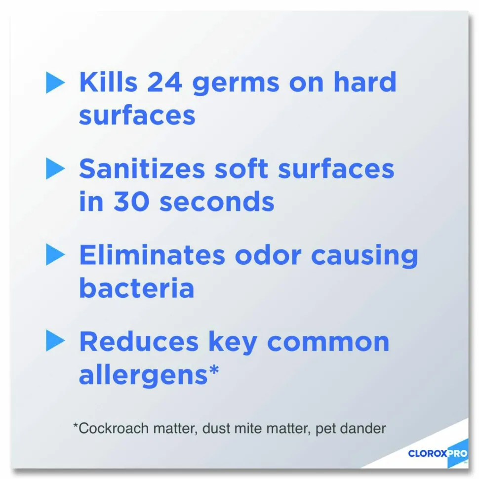 CloroxPro Clorox 4 in One Disinfectant & Sanitizer, Citrus, 14 Ounce Can