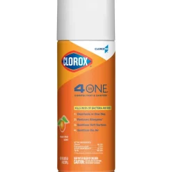 CloroxPro Clorox 4 in One Disinfectant & Sanitizer, Citrus, 14 Ounce Can