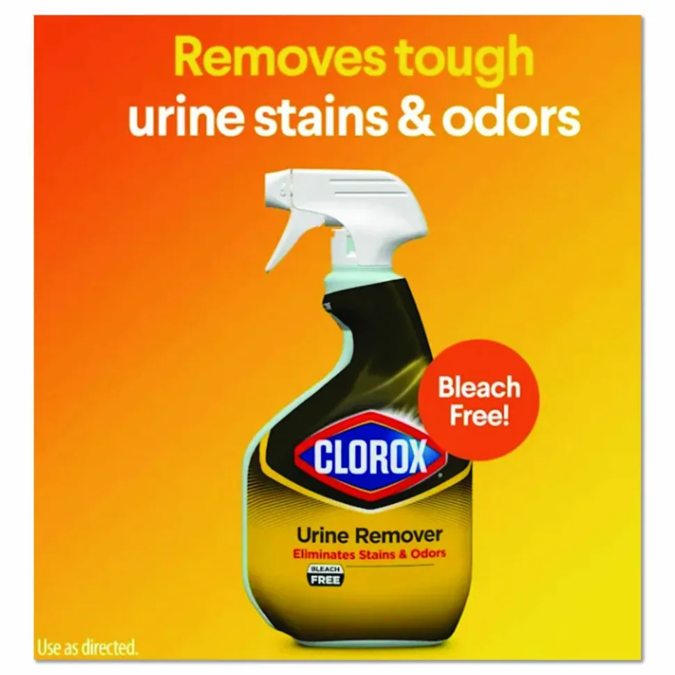 CloroxPro Clorox Urine Remover for Stains and Odors Spray, 32 Ounces (31036)