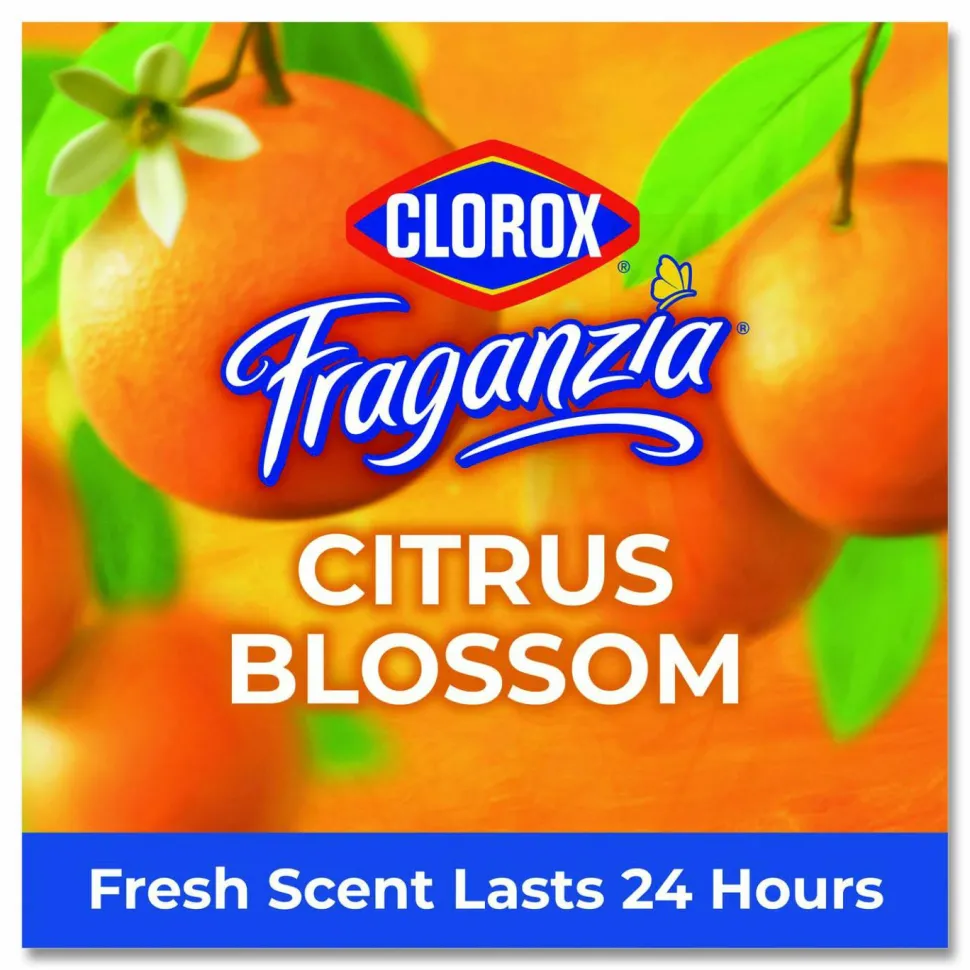 CloroxPro Fraganzia Multi-Purpose Cleaner, Citrus Blossom Scent, 175 oz Bottle, 3/Carton