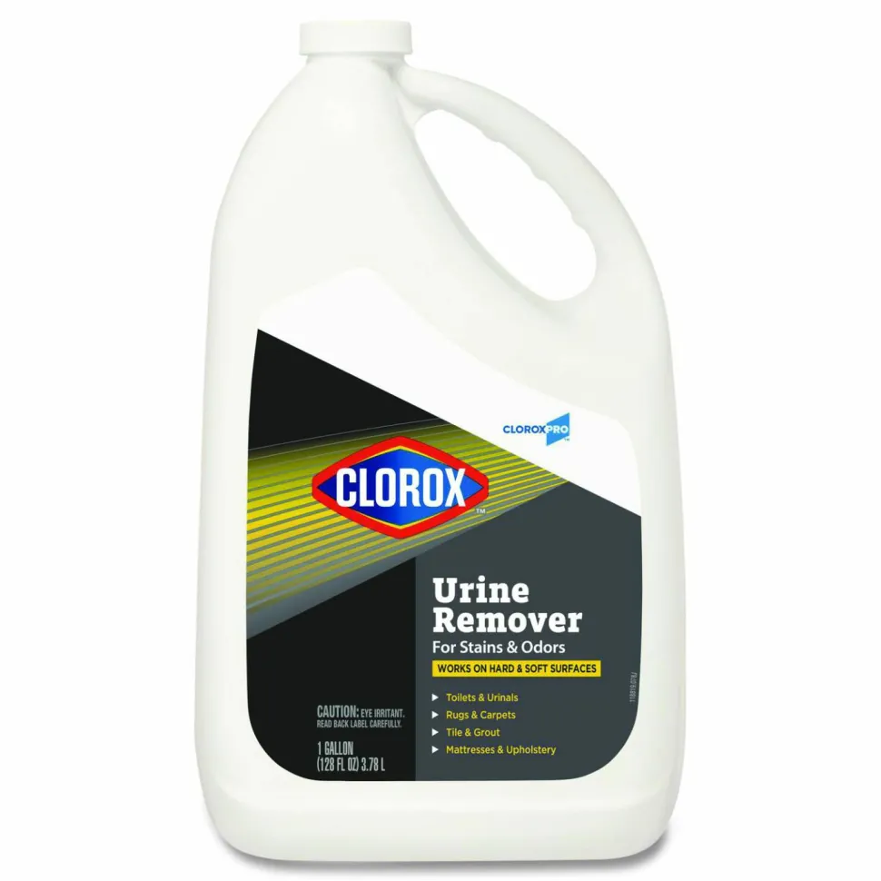 CloroxPro Urine Remover for Stains and Odors, Clean Floral Scent, 128 oz Refill Bottle