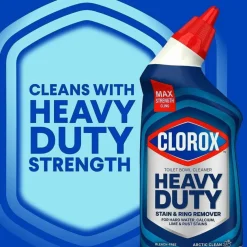 Clorox Toilet Bowl Cleaner Heavy-Duty Stain and Ring Remover