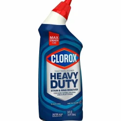 Clorox Toilet Bowl Gel Cleaner With Bleach, Neutral Scent, 24 Oz Bottle, Case Of 12