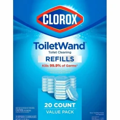 Clorox ToiletWand Disinfecting Scrubbing Pads Toilet Cleaning Refills