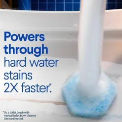 Clorox ToiletWand Disposable Toilet Cleaning System - Blue, White - 2 / Pallet