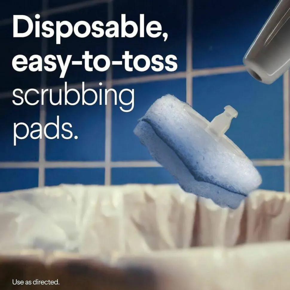 Clorox ToiletWand Disposable Toilet Cleaning System - Blue, White - 2 / Pallet