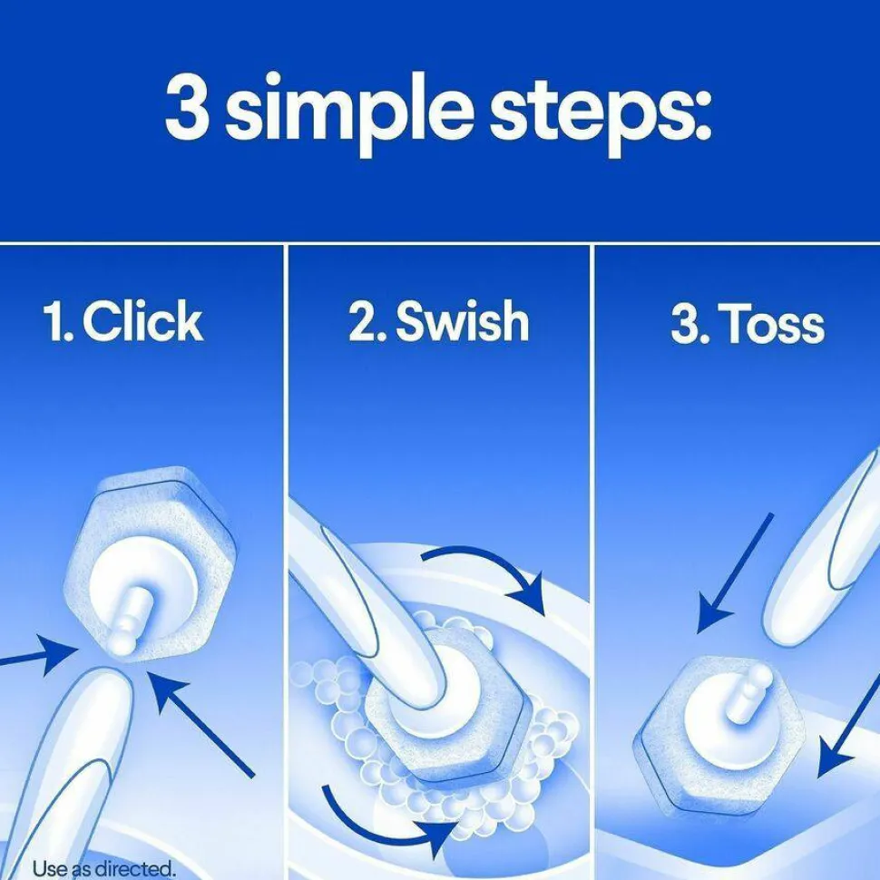Clorox ToiletWand Disposable Toilet Cleaning System - Blue, White - 2 / Pallet