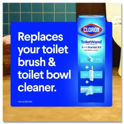 Clorox ToiletWand Disposable Toilet Cleaning System Kits, Total Qty 6