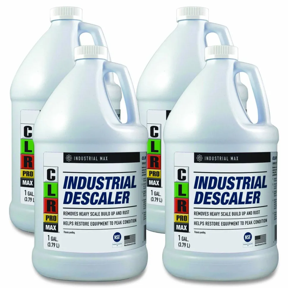 CLR PRO MAX Industrial Descaler, 1 gal Jug, 4/Carton