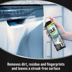 CLR Stainless Steel Cleaner, 12 oz Can, 6/Carton