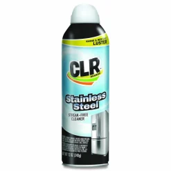 CLR Stainless Steel Cleaner, 12 oz Can, 6/Carton