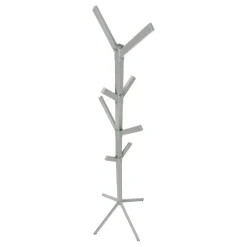 Coat Rack, Hall Tree, Free Standing, 8 Hooks, Entryway, 70