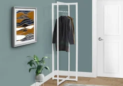 Coat Rack, Hall Tree, Free Standing, Hanging Bar, Entryway, 72
