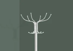 Coat Rack, Hall Tree, Free Standing, 12 Hooks, Entryway, 70