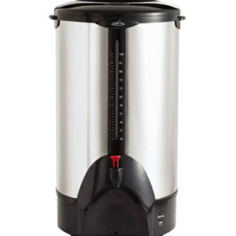 Coffee Pro 100 Cup Commercial Coffee Urn, Stainless Steel
