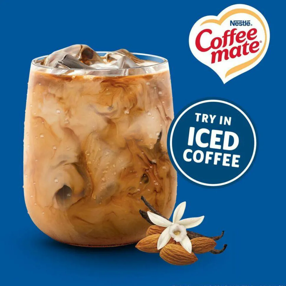 Coffee mate Almond Milk Vanilla Plant-Based Liquid Creamer Singles