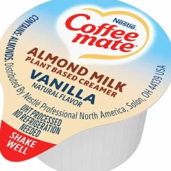 Coffee mate Almond Milk Vanilla Plant-Based Liquid Creamer Singles