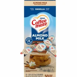 Coffee mate Almond Milk Vanilla Plant-Based Liquid Creamer Singles
