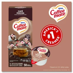 Coffee mate Caf&eacute; Mocha Nondairy Liquid Creamer Singles