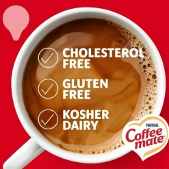 Coffee-Mate Creamer Singles Variety Pack, 0.38 Oz, 50 Creamers Per Carton, Case of 3 Cartons