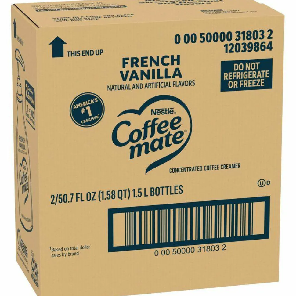 Coffee mate French Vanilla Liquid Concentrate Coffee Creamer - Pump Bottle